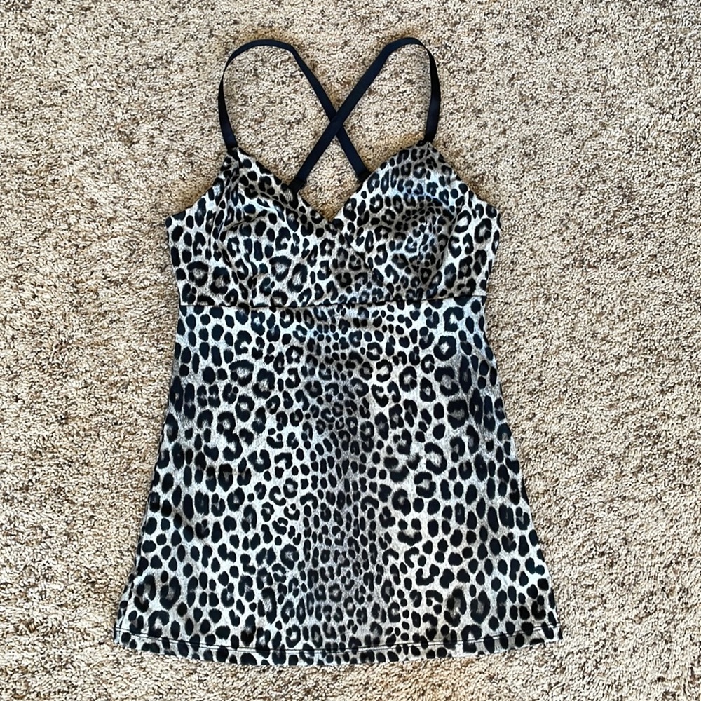 NWOT Michael Kors Leopard Camisole XS